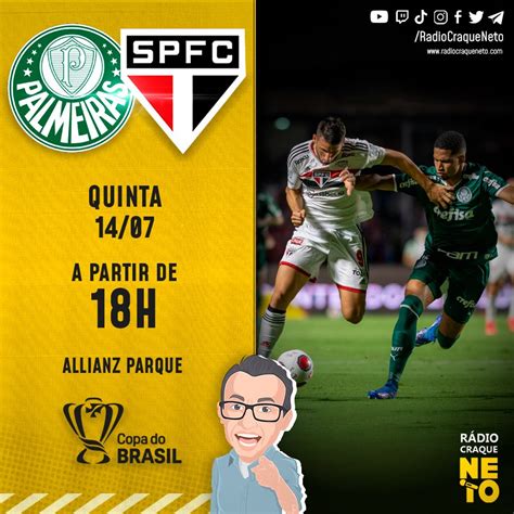 jogo do palmeiras na rádio craque neto - rádio craque neto ao vivo